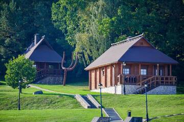 Фото номера Шале с двумя спальнями Курортные отели Ski Complex Logoysk г. Логойск 5