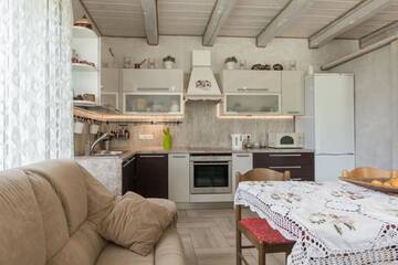 Фото номера Дом с 3 спальнями Дома для отпуска House in Belorussian Switzerland г. Логойск 9